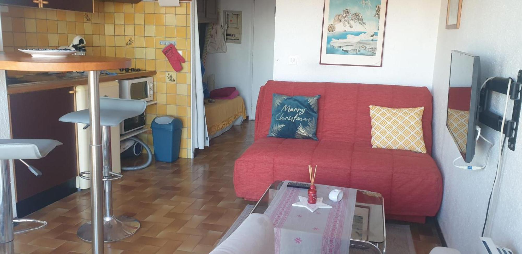 Au Village Coeur De Barcares Studio Vue Mer 3 Couchages Le Barcares Luaran gambar